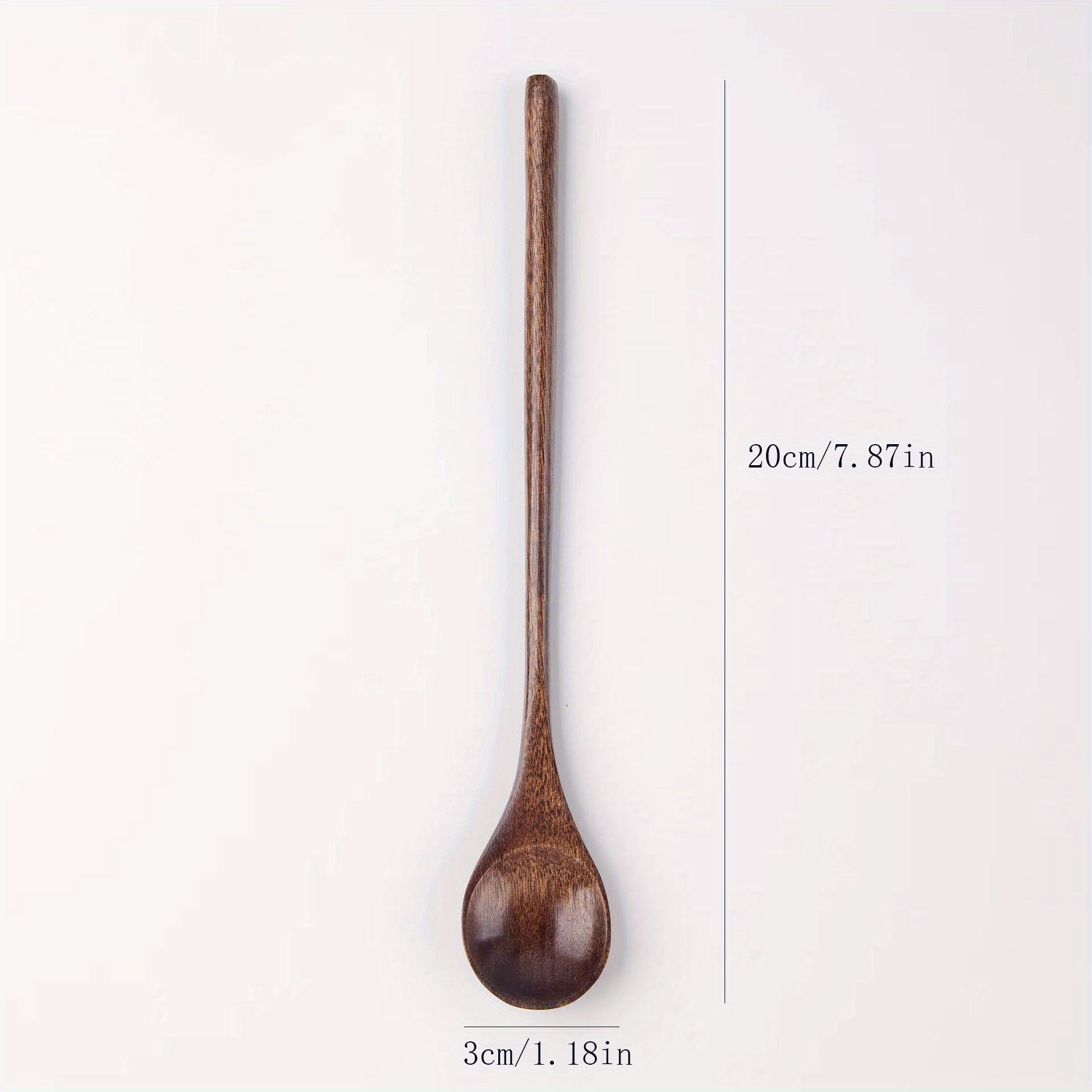 Long Handle Wooden Ladle Extended Cooking Spoon Kitchen Item