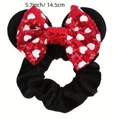 1pc Kids Large Hair Ring & Cute Hair Ties