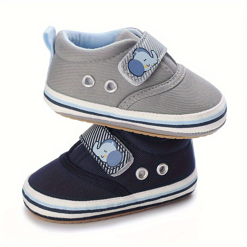Cartoon Baby Boys Sneakers Lightweight Non Slip Shoes for Indoor Outdoor Walking