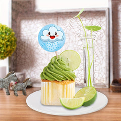 500 Inspirational Cartoon Weather Expression Stickers Roll