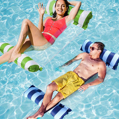 2 Pack Inflatable Pool Floats for Adults Hammock Lounge Chair Drifter