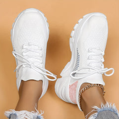Women's Mesh Breathable Sports Shoes Lightweight Walking Shoe