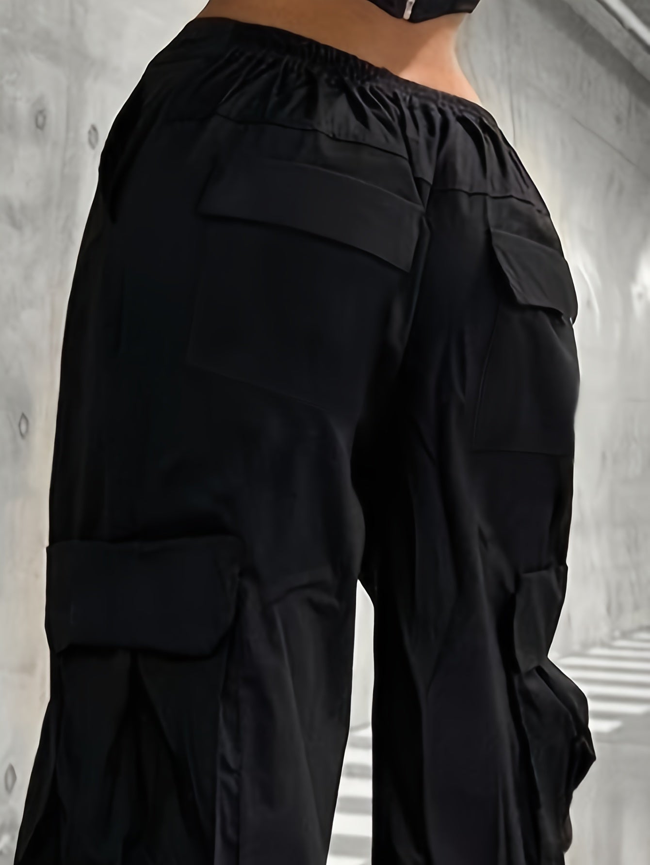 Cargo Pants Straight Leg Women's Clothing
