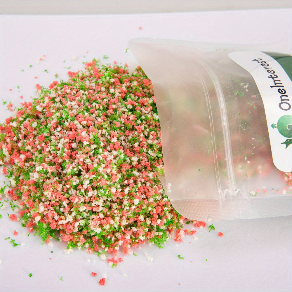 10G Tree Powder Ground Grass For Railway Landscape Layout