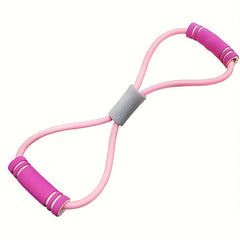 8 Shaped Yoga Resistance Puller Fitness Stretching Rope