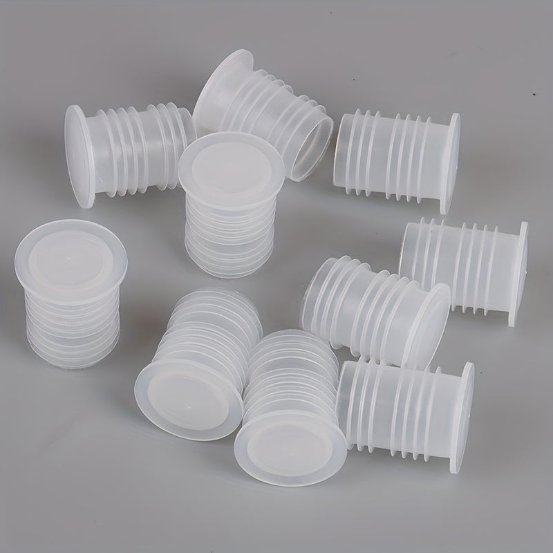 10pcs Plastic Wine Stopper Glass Bottle Save Plug Barware Home