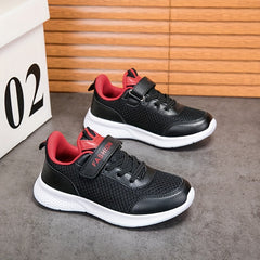 Boy's Knit Breathable Running Shoes Soft Sole Sneakers