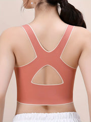 Wireless Front Buckle Seamless Full Coverage Bra Women's Lingerie