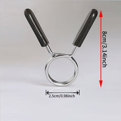 Dumbbell & Barbell Clip Spring Collars Non slip Buckle