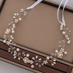 Teen Flower Headband Hair Accessories for Wedding Party