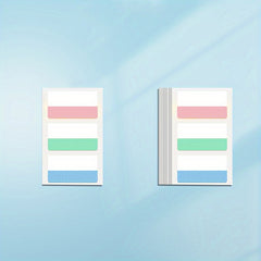 Morandi Loose Leaf Notebooks Index Stickers