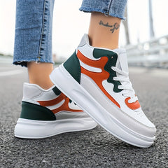 Sporty Skate Shoes for Women Non slip Walking Shoes