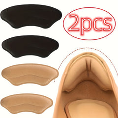 2pcs Self-adhesive Heel Pads for Oversized Shoes