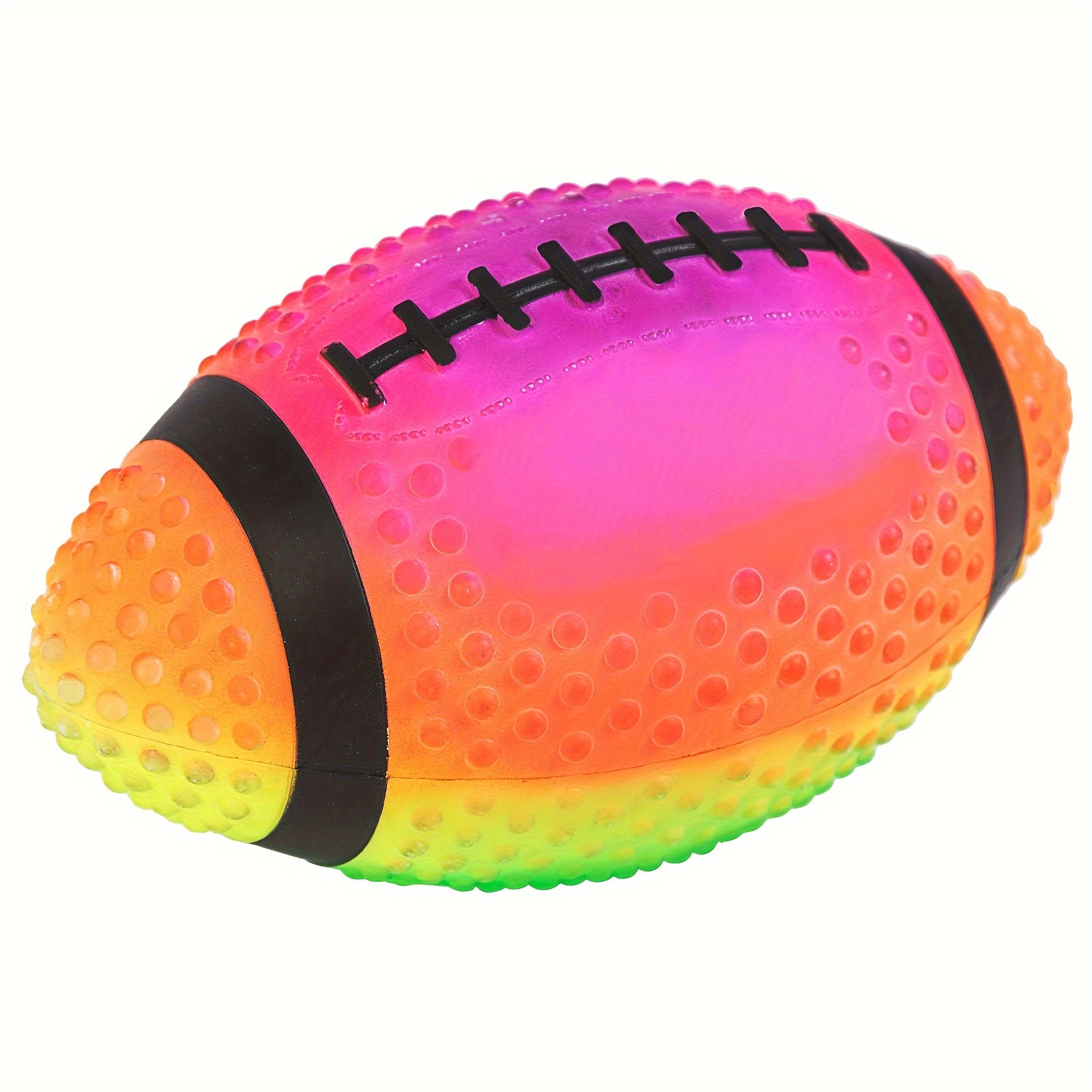 Colorful Inflatable Rugby Ball for Pool & Beach Games