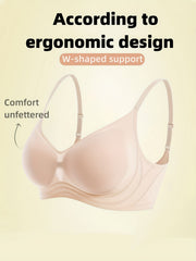Comfy Wireless Push Up Bra Soft Intimates