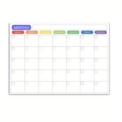 Erasable Magnetic Whiteboard Monthly Planner Weekly Calendar Fridge Sticker