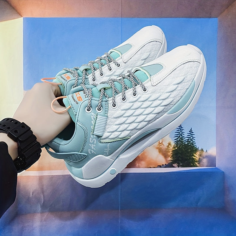 Men's Lace-up Sneakers Athletic Shoes Running Basketball Gym