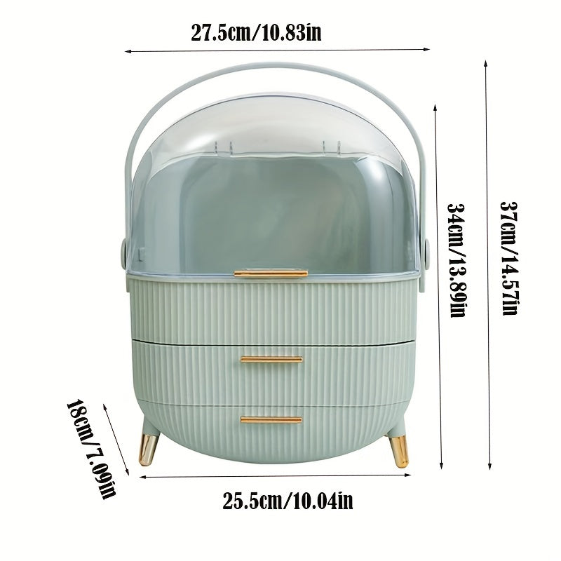 Stylish Vanity Organizer for Makeup Storage - Great Gift for Friends