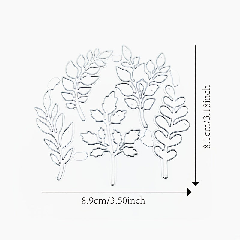 Bird Flower Metal Cutting Die for Card Making