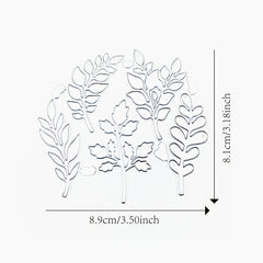Bird Flower Metal Cutting Die for Card Making