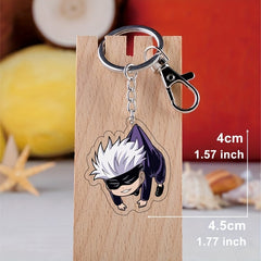 Anime Acrylic Keychain Manga Keyring Pendant