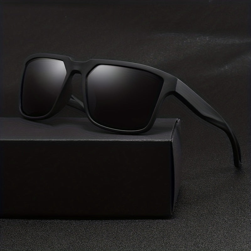 Men's Polarized Cycling Driving Sunglasses With Glasses Case