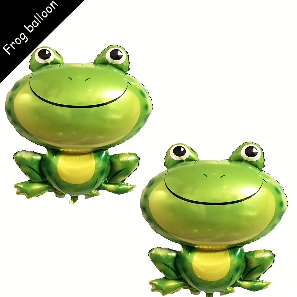 Large Frog Aluminum Film Balloon Insect Balloon Children's Birthday Decoration
