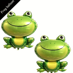 Large Frog Aluminum Film Balloon Insect Balloon Children's Birthday Decoration