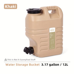 Durable Water Storage Container for Camping and Fishing