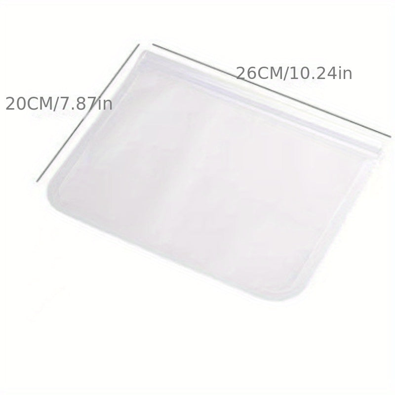 Reusable Food Zipper Storage Bag, Fruit Vegetable Sealing Bag