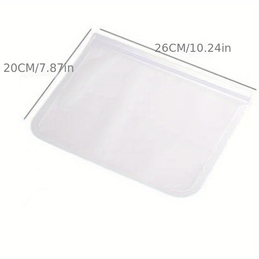 Reusable Food Zipper Storage Bag, Fruit Vegetable Sealing Bag