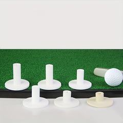 Rubber Golf Tees 3 Size Pack for Hitting Mats & Outdoor - Durable & Stable