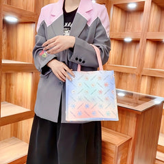 Rainbow Handbag Small Square Bag Waterproof Bag