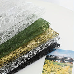 5pcs Natural Raffia Flower Wrapping Paper - DIY Gift & Bouquet Wrap