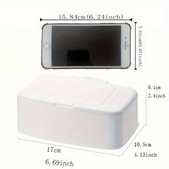 Tissue Box Wipes Dispenser Portable Organizer For Car Office