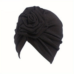 Soft Breathable Sleep Cap for Curly Hair - Adjustable Bath Cap for Girls
