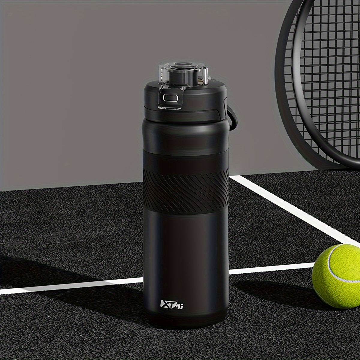 316 Stainless Steel Sports Water Bottle 600ml Portable Fitness Cup