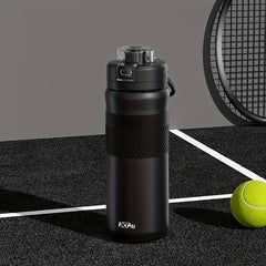316 Stainless Steel Sports Water Bottle 600ml Portable Fitness Cup