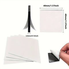 Double Sided Foam Tape 90/120pcs Crafts Square Adhesive Tape Heavy Duty 40x40mm