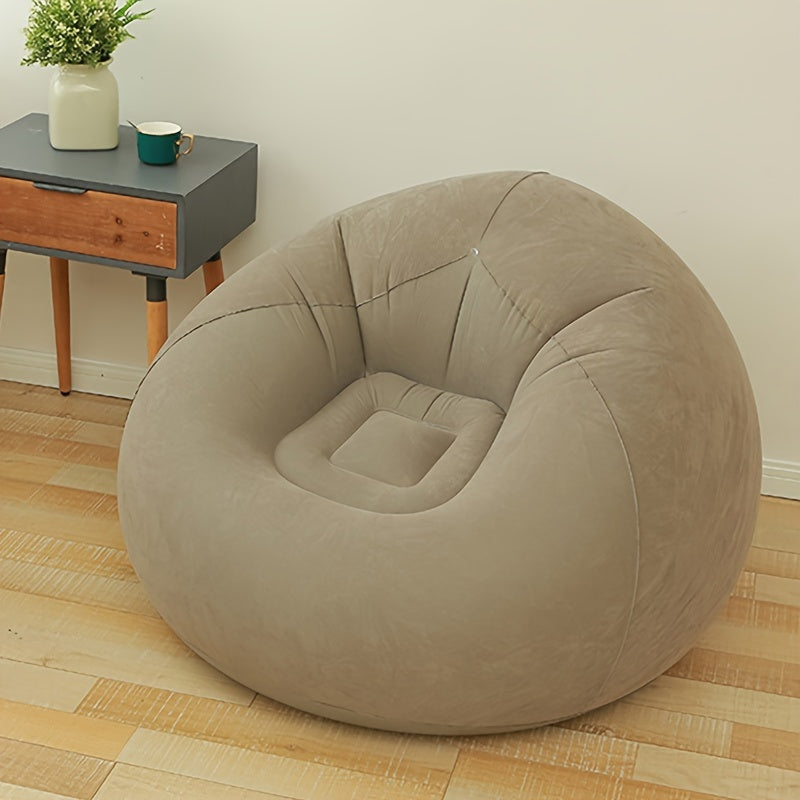Foldable Spherical Sofa Space saving Home Bean Paste Sand Bag Leisure Chair