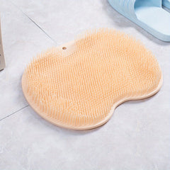 Foot & Back Shower Scrubber Silicone Bath Massage Pad