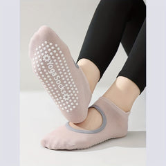 Professional Non Slip Grip Yoga Socks Strap Cross Soft Comfortable Sweat Absorb