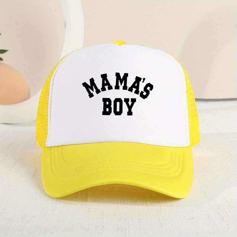 Comfortable Mesh Stitching Cap for Boys and Girls