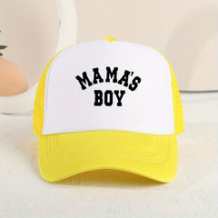 Comfortable Mesh Stitching Cap for Boys and Girls