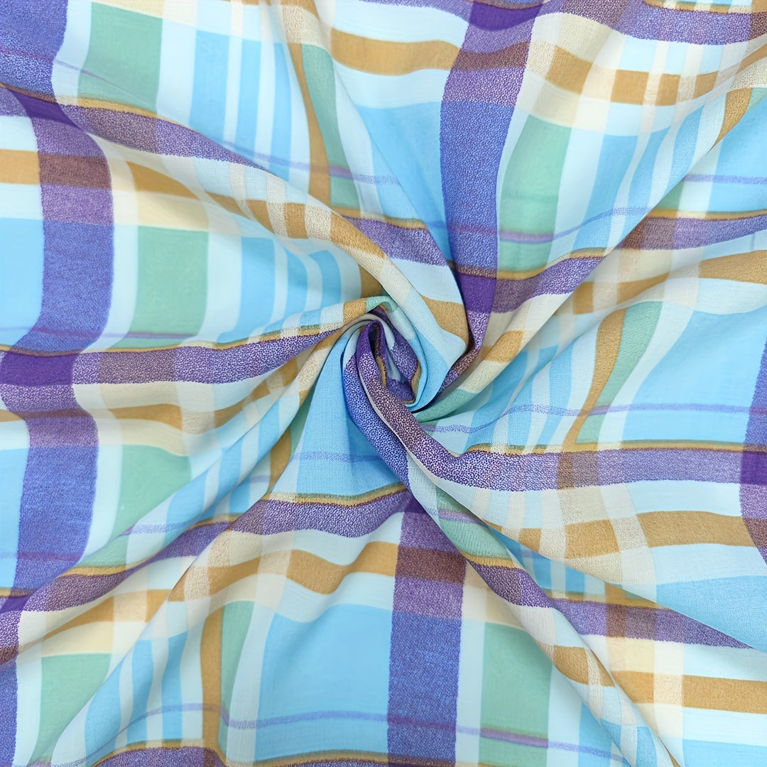 1pc Faux Cotton Fabric Diy Cloth Diy Clothes Pants Dress Fabric