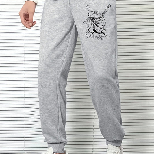 Kung Fu Frog Men's Drawstring Jogging Trousers