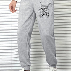 Kung Fu Frog Men's Drawstring Jogging Trousers