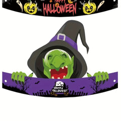 6pcs Monster Paper Hats for Boys Girls Party Supplies