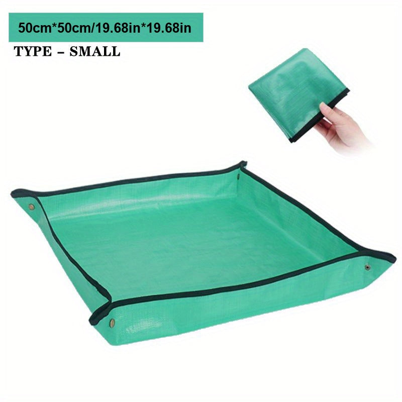 1pc Planting Mat PE Gardening Potting Mat Waterproof Foldable Plant Pad