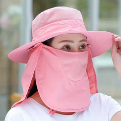Wide Brim Visor Hat Sunscreen UV Protection Sun Hats